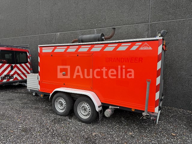 2-assige aanhangwagen dede (1998 / de 220 598), met dieselmotor aangedreven pomp - afbeelding 12 van  32