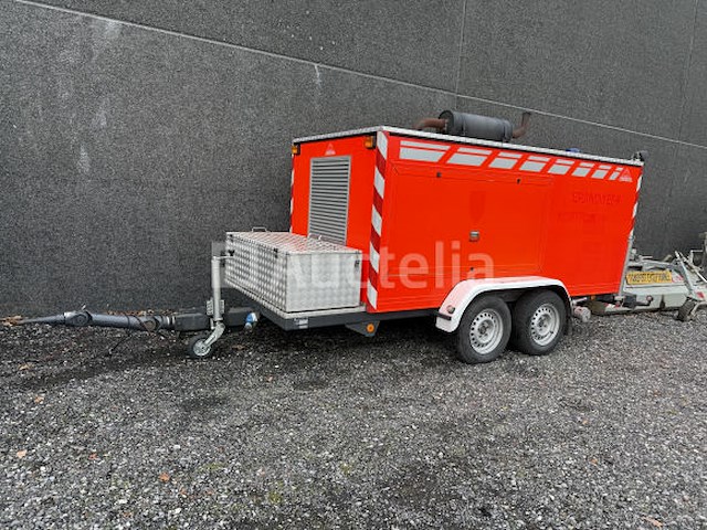 2-assige aanhangwagen dede (1998 / de 220 598), met dieselmotor aangedreven pomp - afbeelding 26 van  32