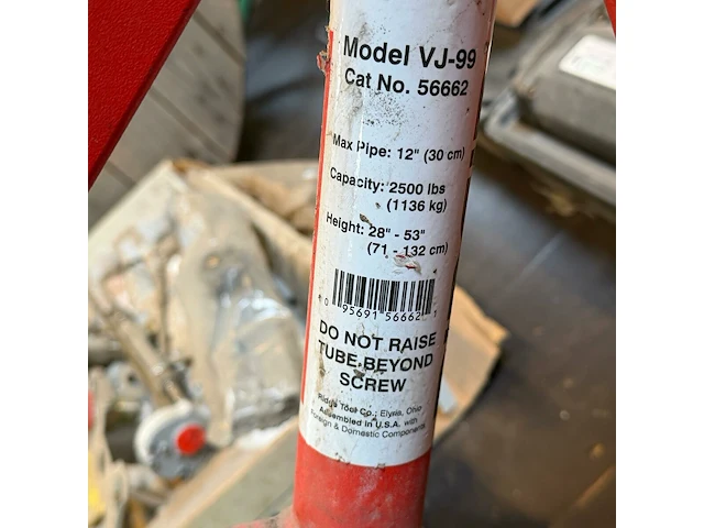 2 assteunen ridgid - afbeelding 3 van  3
