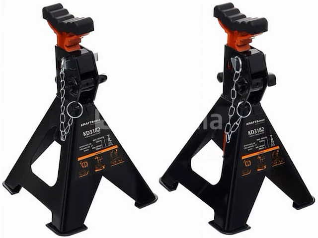 2 autokrikken 2t 280-428mm kraft&dele - afbeelding 1 van  3