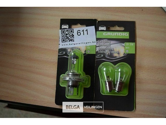 2 autoverlichting 12v60/55w en 12v21w - afbeelding 1 van  1