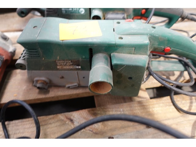 2 bandenschuurmachine (1x bosch, 1x parkside) - afbeelding 4 van  4