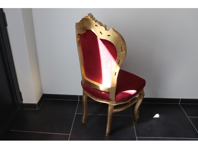 2 barok eetkamerstoelen - afbeelding 4 van  4