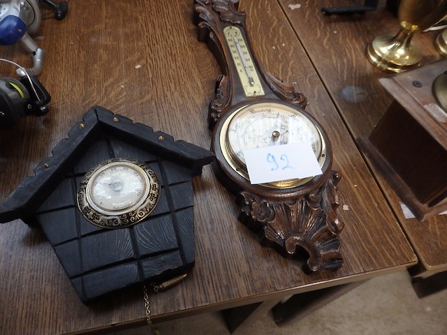 2 barometers - afbeelding 1 van  1