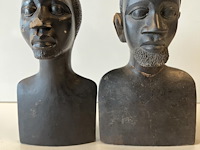 2 beeldjes man en vrouw - afbeelding 1 van  3