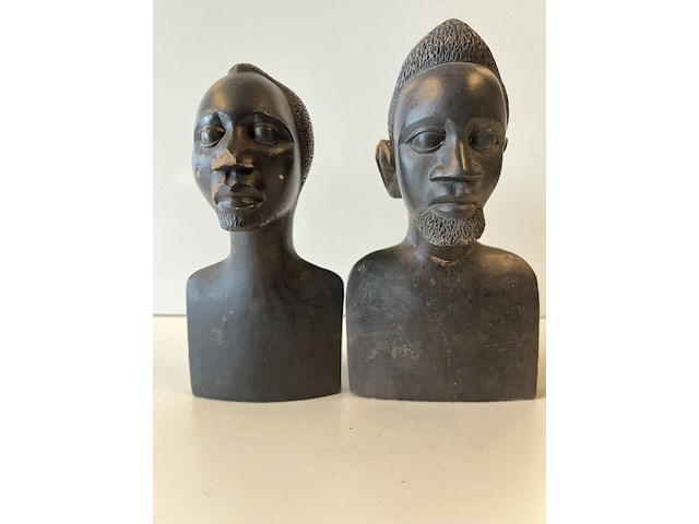 2 beeldjes man en vrouw - afbeelding 1 van  3