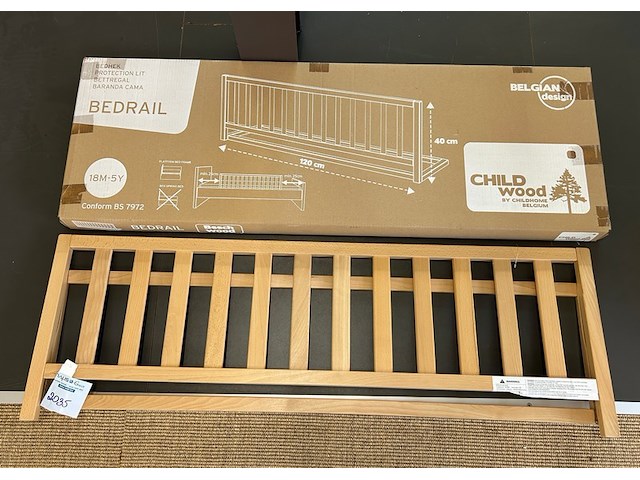 2 bema zijrekken voor bed - afbeelding 1 van  3