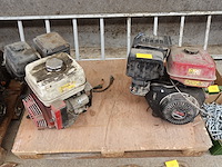 2 benzinemotoren honda gx390 (1 met starter) - afbeelding 2 van  9