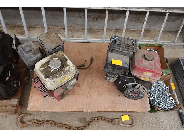 2 benzinemotoren honda gx390 (1 met starter) - afbeelding 6 van  9