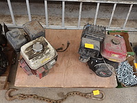 2 benzinemotoren honda gx390 (1 met starter) - afbeelding 6 van  9