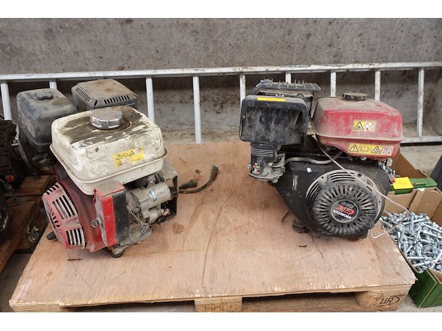 2 benzinemotoren honda gx390 (1 met starter) - afbeelding 9 van  9