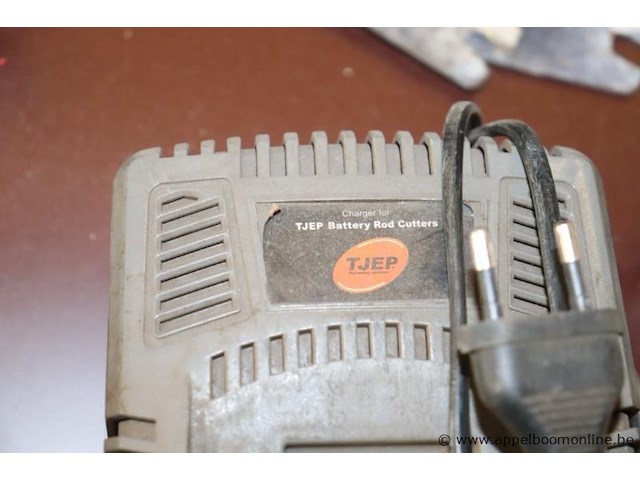 2 betonijzerknipmachines tjep rc20a vv opladers - afbeelding 2 van  4