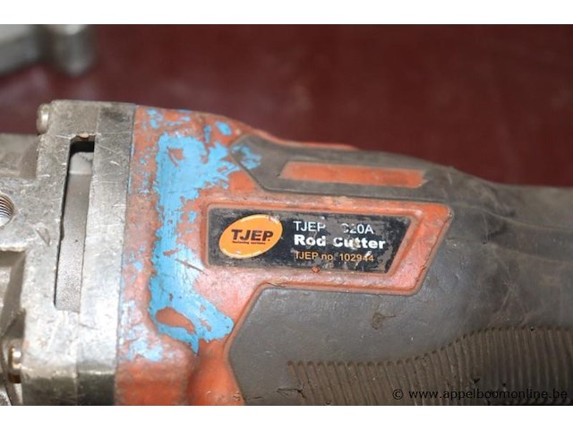 2 betonijzerknipmachines tjep rc20a vv opladers - afbeelding 3 van  4