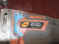 2 betonijzerknipmachines tjep rc20a vv opladers - afbeelding 3 van  4