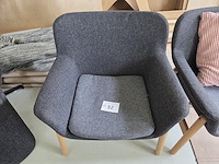 2 bijzetzeteltjes met kussen - afbeelding 4 van  7