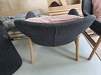 2 bijzetzeteltjes met kussen - afbeelding 5 van  7