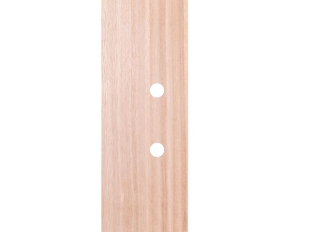 2 binnendeuren beglaasd massief hout - afbeelding 2 van  7