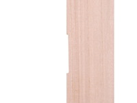 2 binnendeuren beglaasd massief hout - afbeelding 3 van  7