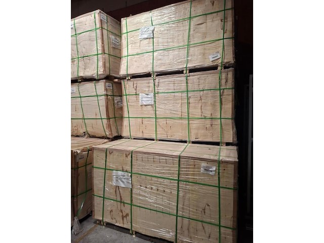 2 binnendeuren beglaasd massief hout - afbeelding 7 van  7