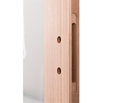 2 binnendeuren – massief hout – beglaasd - afbeelding 6 van  6