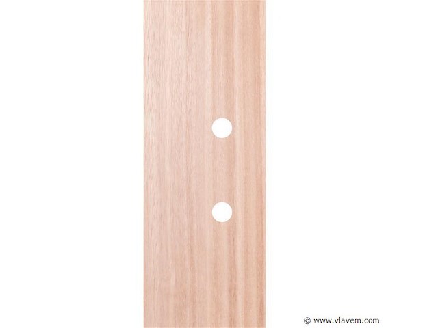 2 binnendeuren – massief hout – beglaasd - afbeelding 3 van  6