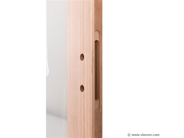 2 binnendeuren – massief hout – beglaasd - afbeelding 6 van  6