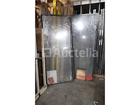2 binnendeuren van glas