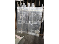 2 binnendeuren van glas