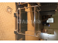 2 blanco roestvrijstalen serveerwagens - afbeelding 2 van  6