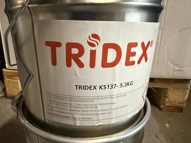 2 blikken tridex ks-137 5,3kg - afbeelding 3 van  3