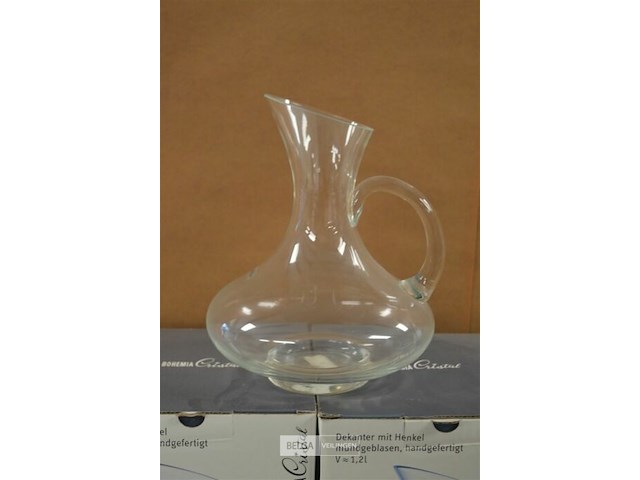 2 bohmia cristal decanteer kan 1,2cc - afbeelding 4 van  5
