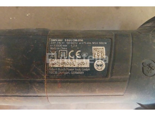 2 bosch gws 880 hoekslijpmachines - afbeelding 6 van  9
