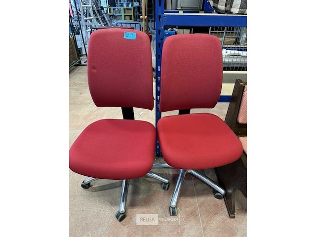 2 bureaustoelen - afbeelding 1 van  3