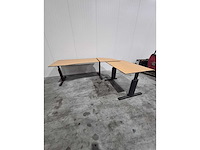 2 bureautafels en 3 bureaustoelen - afbeelding 2 van  4