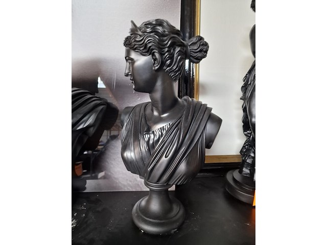 2 bustesculpturen (+/- 55 cmh) - afbeelding 7 van  8