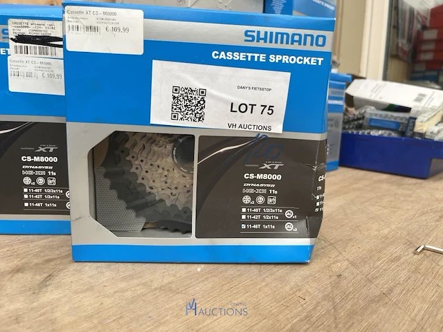 2 cassettes shimano - afbeelding 2 van  3