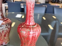 2 chinese porseleinen flesvormige vazen - afbeelding 2 van  6