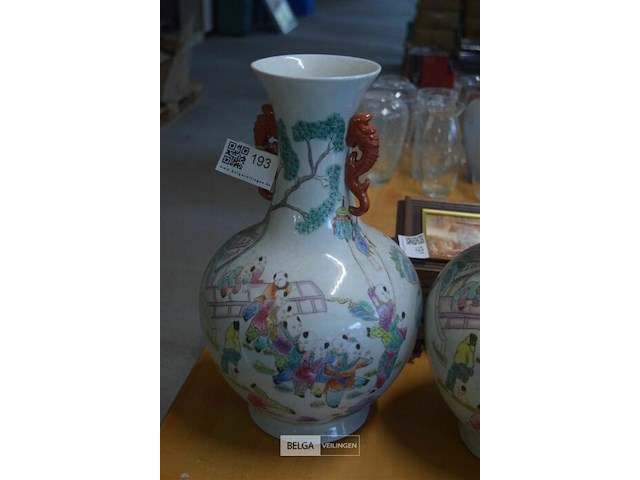 2 chinese vazen - afbeelding 3 van  4