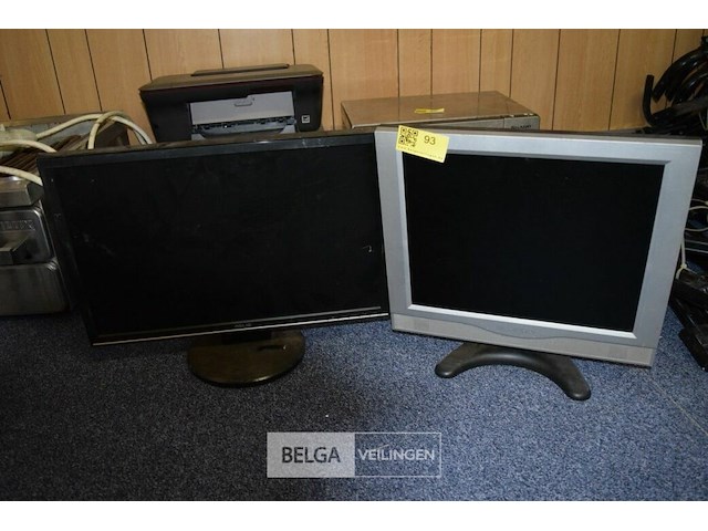 2 computerschermen - afbeelding 1 van  3