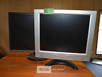 2 computerschermen - afbeelding 1 van  2