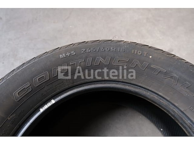 2 continental crosscontact 265/60 r18 banden - afbeelding 2 van  7