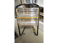 2 dantherm stralingskachels - afbeelding 1 van  9