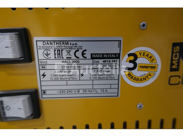 2 dantherm stralingskachels - afbeelding 7 van  9