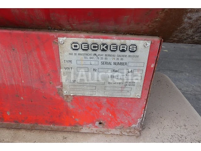 2 deckers olie-hittekanonnen - afbeelding 3 van  15