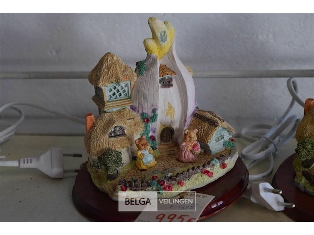 2 deco retro lampje - afbeelding 2 van  4