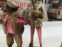 2 deco vintage figuren - afbeelding 2 van  3