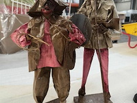 2 deco vintage figuren - afbeelding 3 van  3