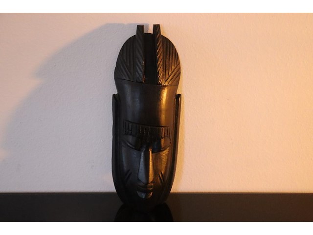 2 decoratieve tribal maskers - afbeelding 2 van  8