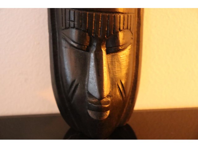 2 decoratieve tribal maskers - afbeelding 4 van  8