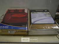 2 dekbedovertrekken 240x220cm - afbeelding 1 van  3